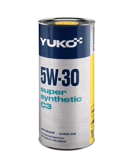 Олива моторна YUKO SUPER SYNTHETIC C3 5W-30